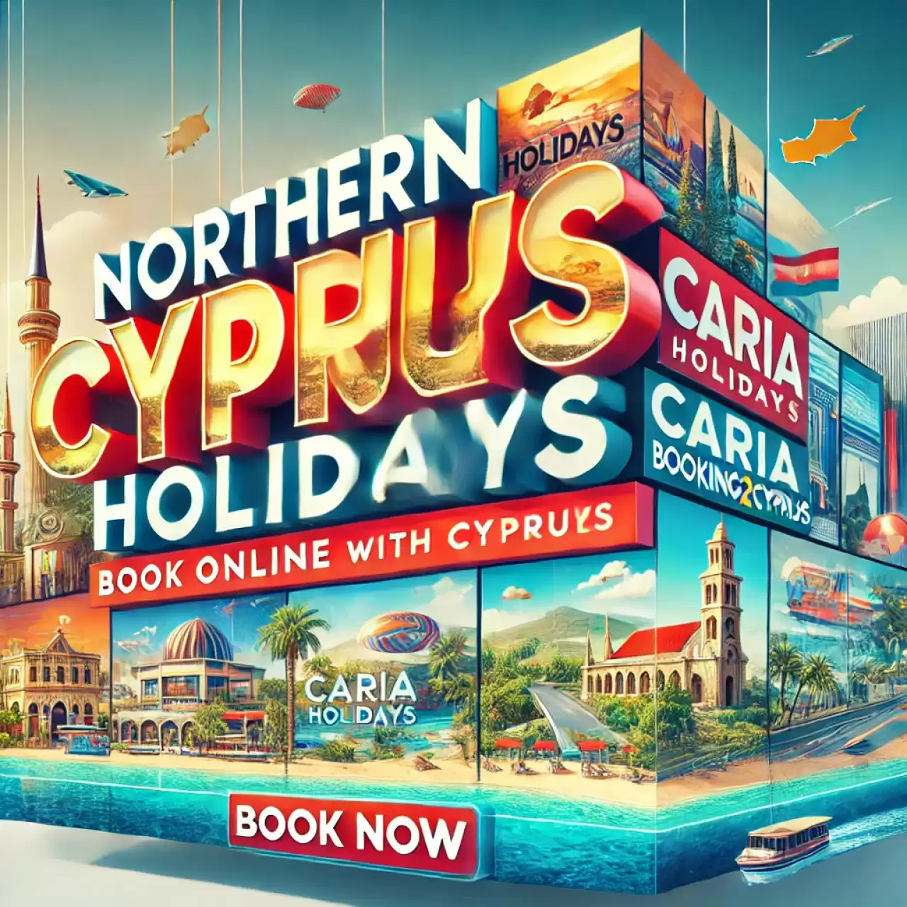 Ucuz Kuzey Kıbrıs Tatilleri - Caria Holidays ve Booking2Cyprus ile Online Rezervasyon Yapın